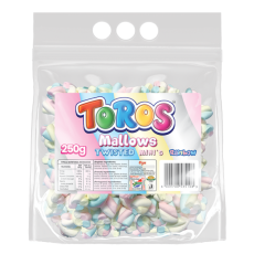 Toros Mallows - Twisted Mini Rainbow 250g